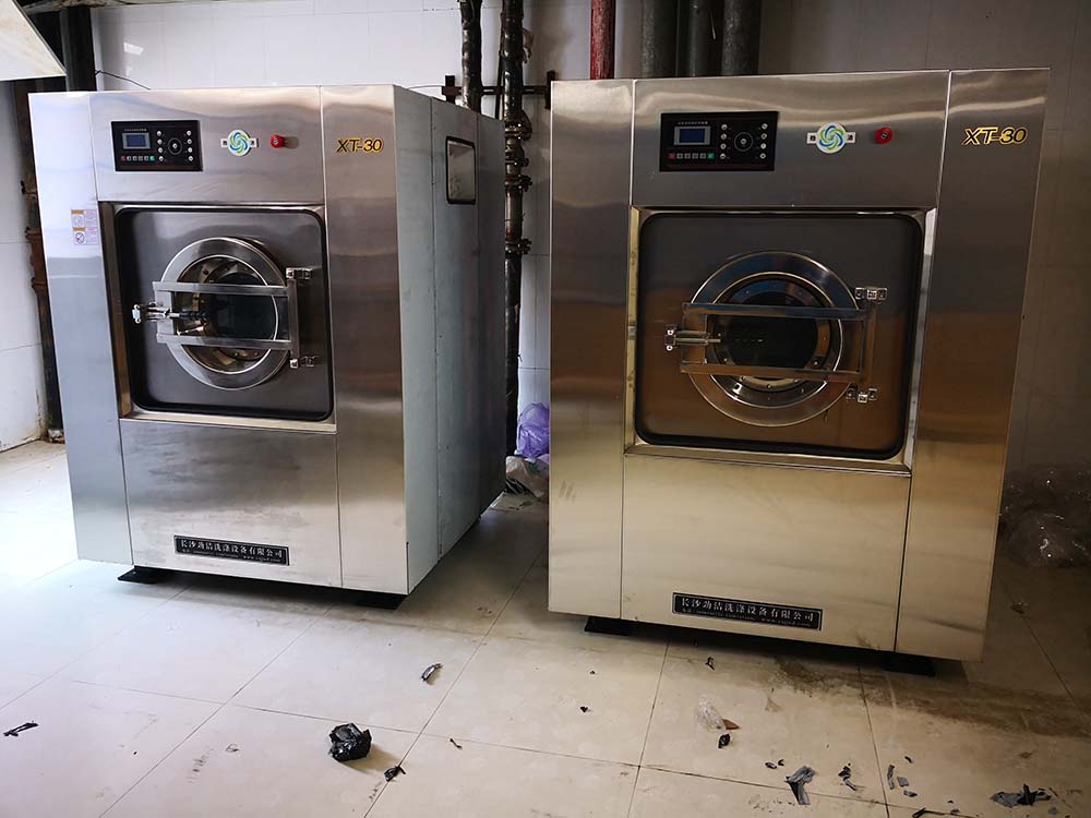 30KG洗脫機(jī)安裝實(shí)拍